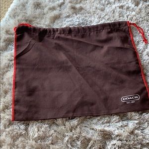 Coach dust bag